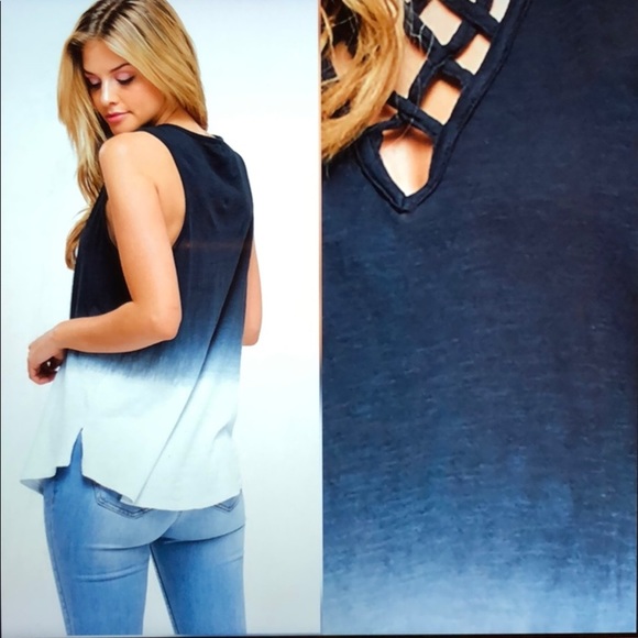 HP ombré grey tank top - Picture 5 of 7